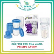 Shop Bố Ken Cốc Trữ Sữa VIA Philips Avent 180ml [Hàng chính hãng]